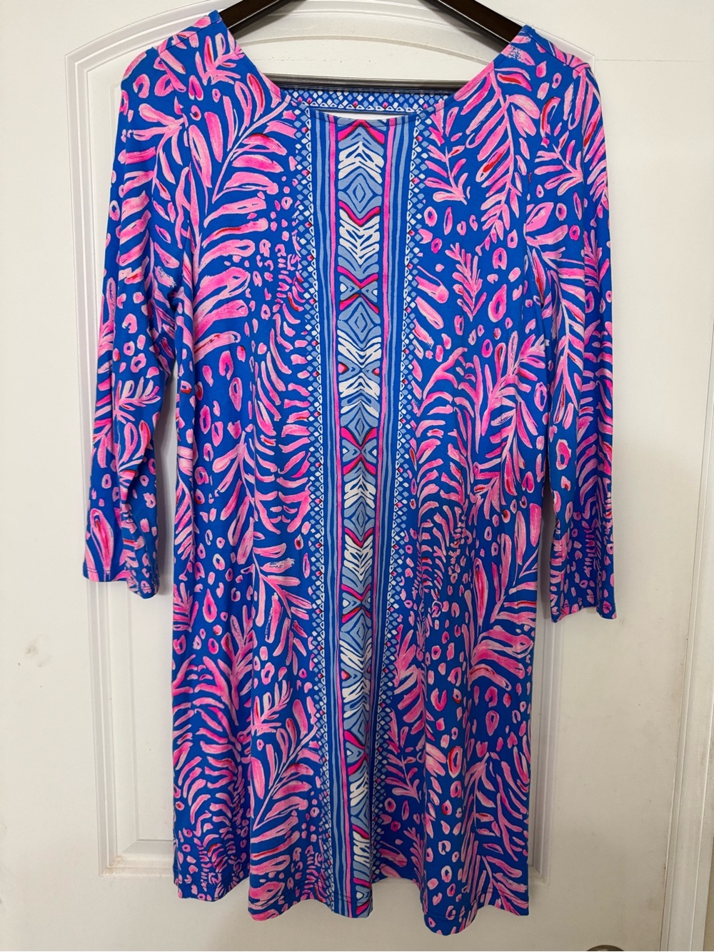 Lilly Pulitzer Ophelia Swing Dress Pundy Blue La Zebra